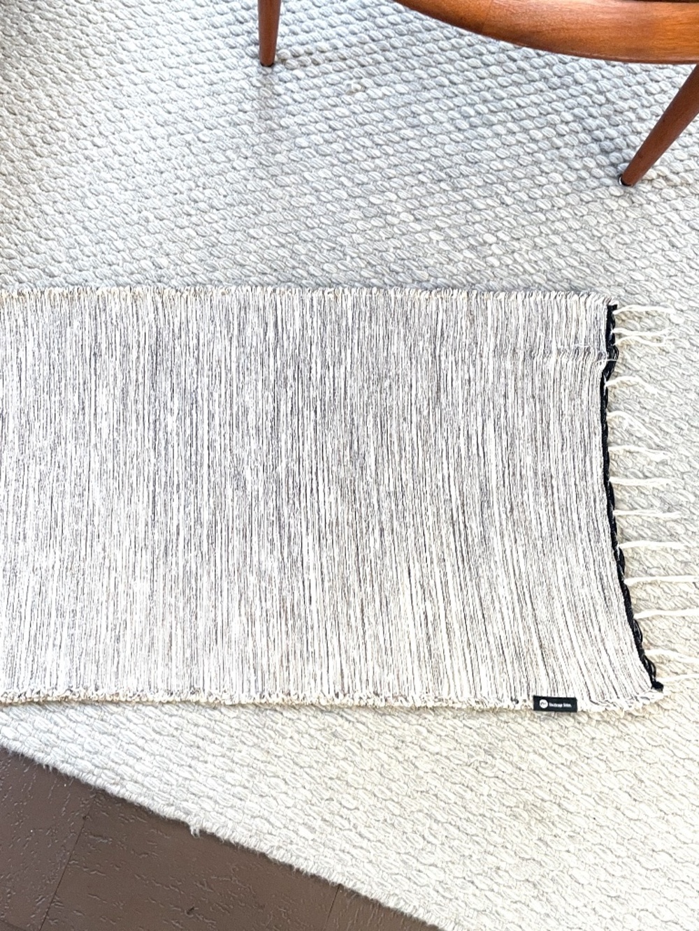 ETOL Forever Rug – 22” x 36”, Grey - Scandinavian Accent Rug